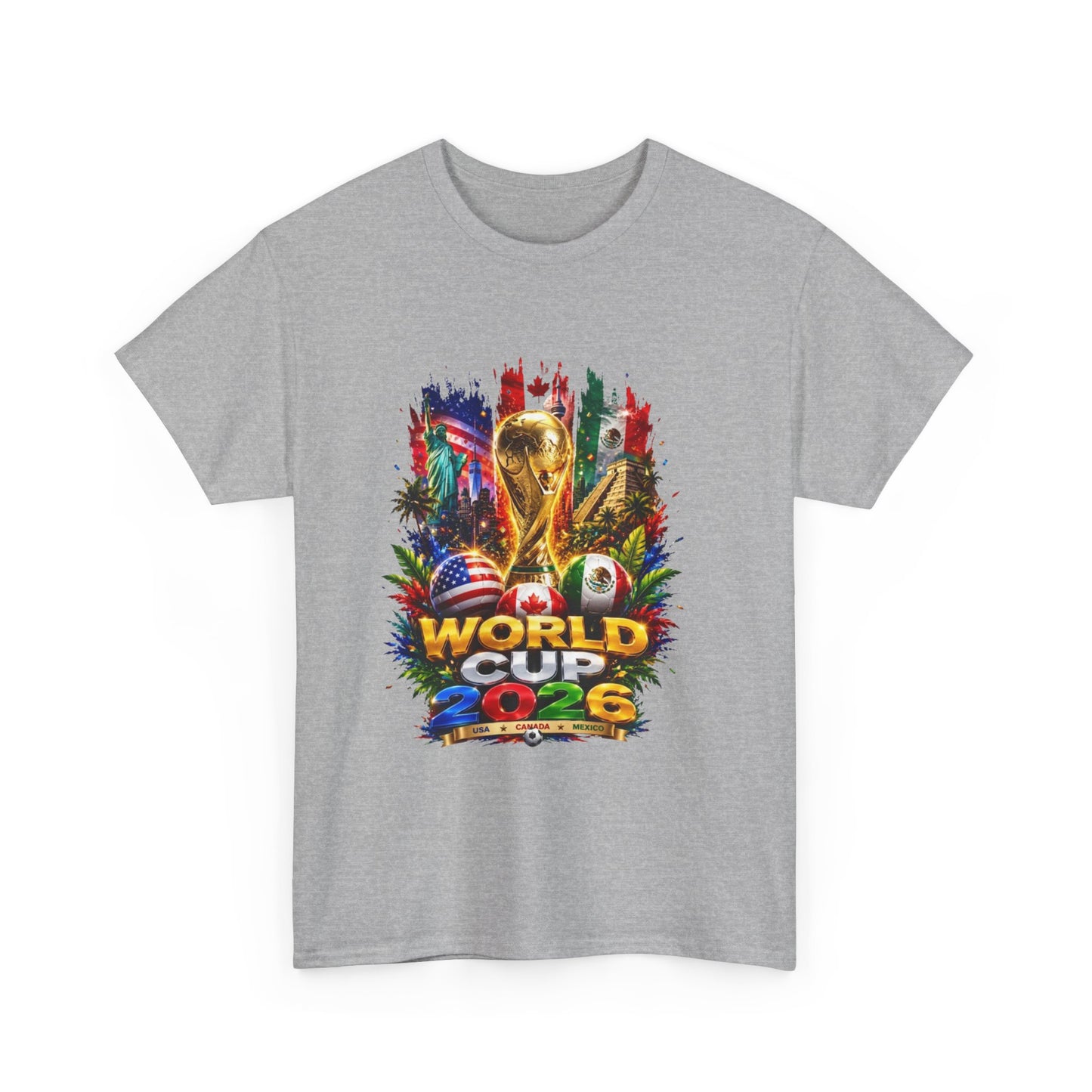 World Cup 2026: Three Nations, One Championship T-Shirt