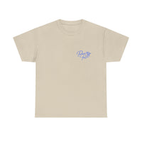 Puerto Rico Streets Tee — Handwritten Logo & Old San Juan Back Illustration