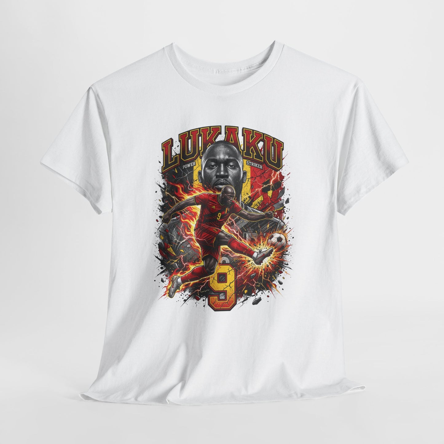 Lukaku #9 – Belgian Powerhouse T-Shirt