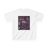 Kids Tokyo Night Drift Tee — Retro Neon City Racing Graphic