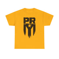 PR Mi Gente Puerto Rico Tee — Bold Black & White Boricua Pride
