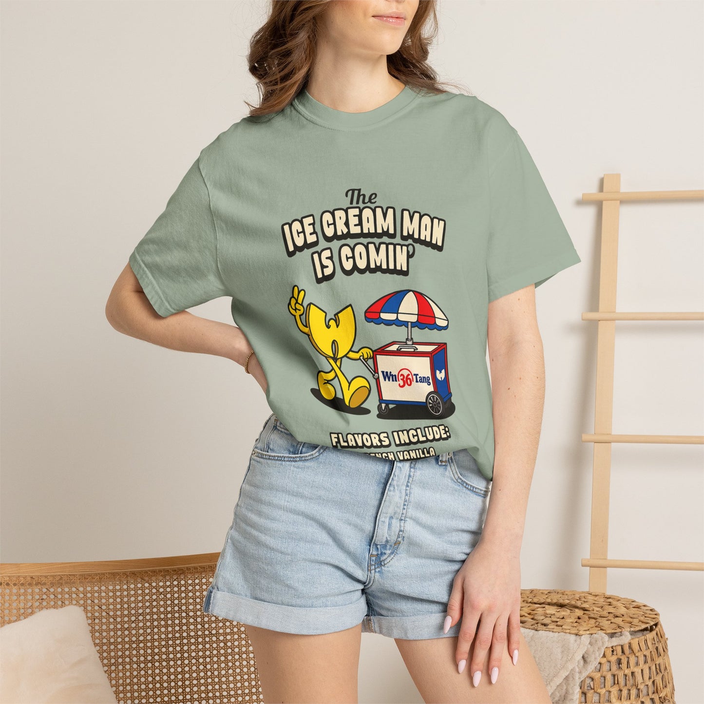 Wu Tang - The Ice Cream Man Is Comin' Tee