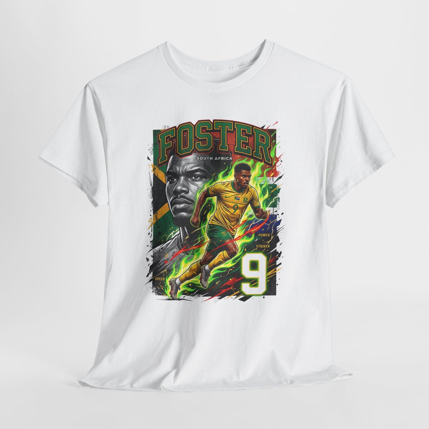 Foster #9 – South Africa Power Striker T-Shirt