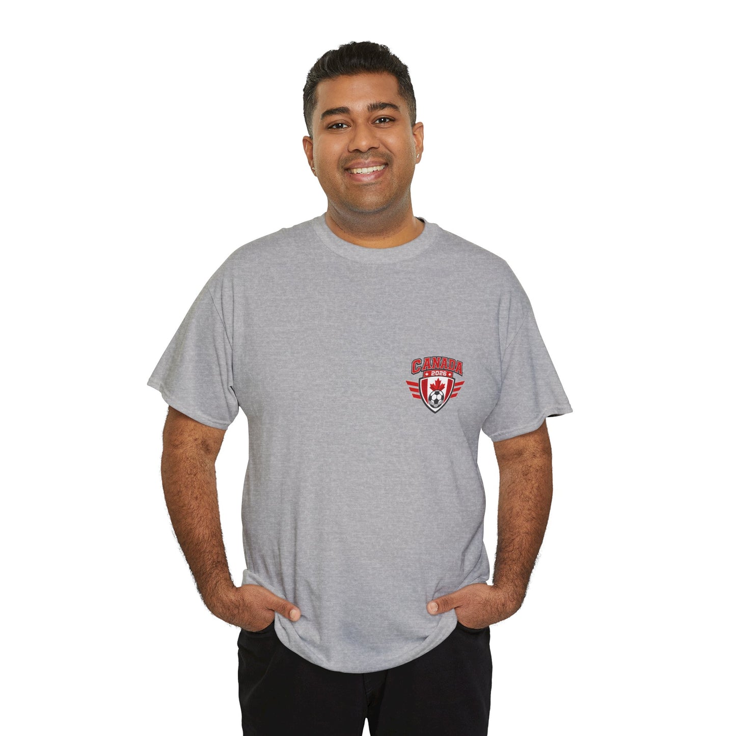 Canada 2026 FIFA World Cup Fan Edition – Front Crest & Championship Back Graphic T-Shirt