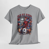 Haaland #9 – Nordic Thunder Striker T-Shirt