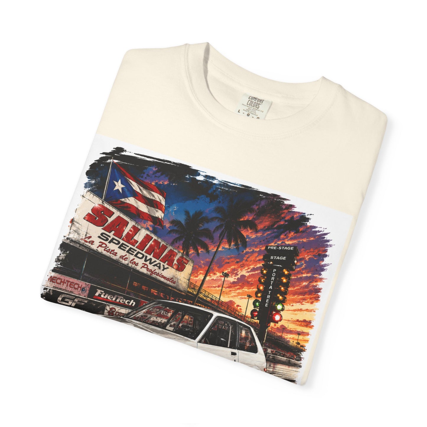 Vintage Starlet Drag T-Shirt — Puerto Rico Sunset Drag Graphic