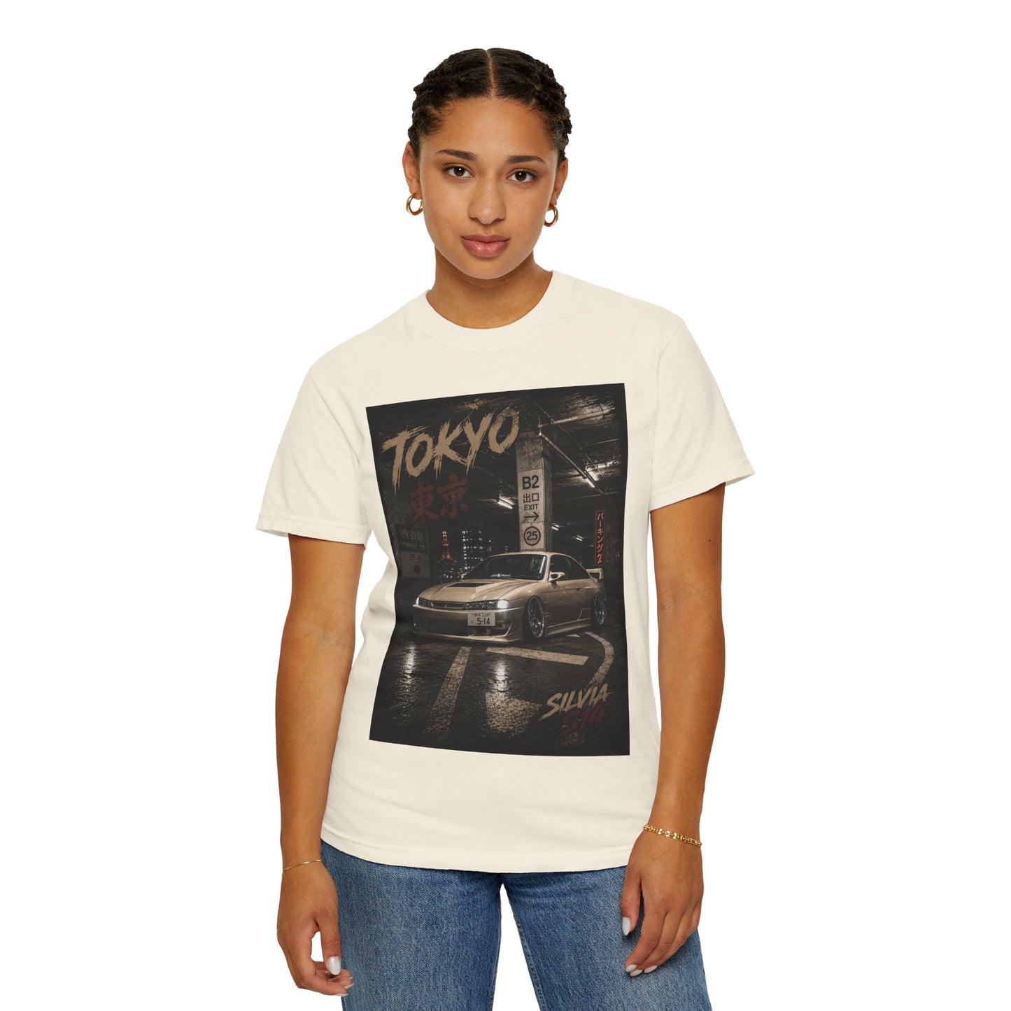 Tokyo Silvia T-Shirt — Night Street JDM Car Graphic Tee