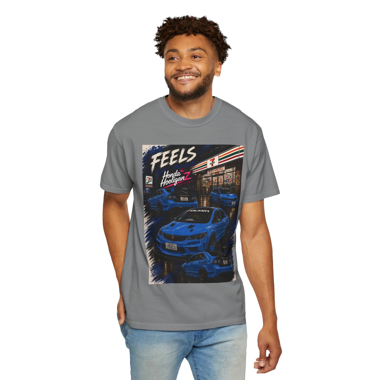 Feels Midnight Racing T-Shirt — Neon JDM Car Scene Shirt