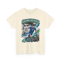 Shomurodov #14 – Uzbekistan’s Dynamic Striker T-Shirt
