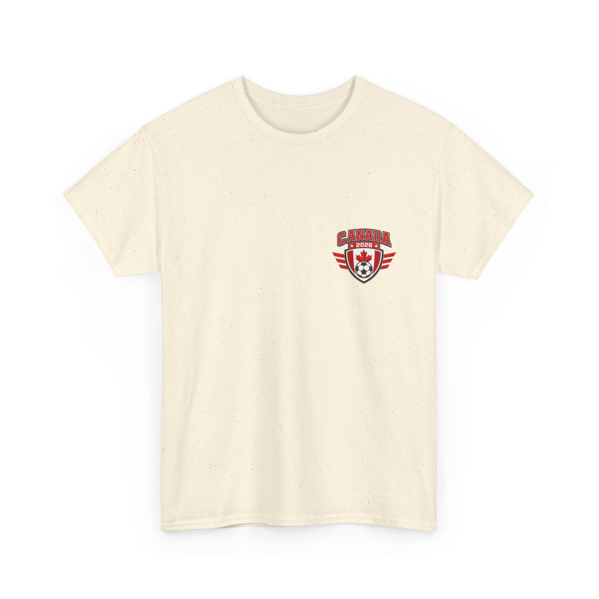 Canada 2026 FIFA World Cup Fan Edition – Front Crest & Championship Back Graphic T-Shirt