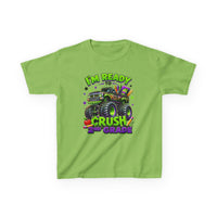 I’m Ready to Crush 2nd Grade Monster Truck Kids T-Shirt – Back to School Tee