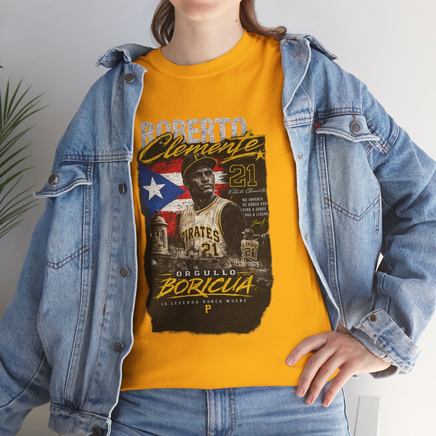 Roberto Clemente Puerto Rico Tribute T-Shirt