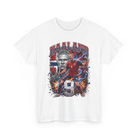 Haaland #9 – Nordic Thunder Striker T-Shirt