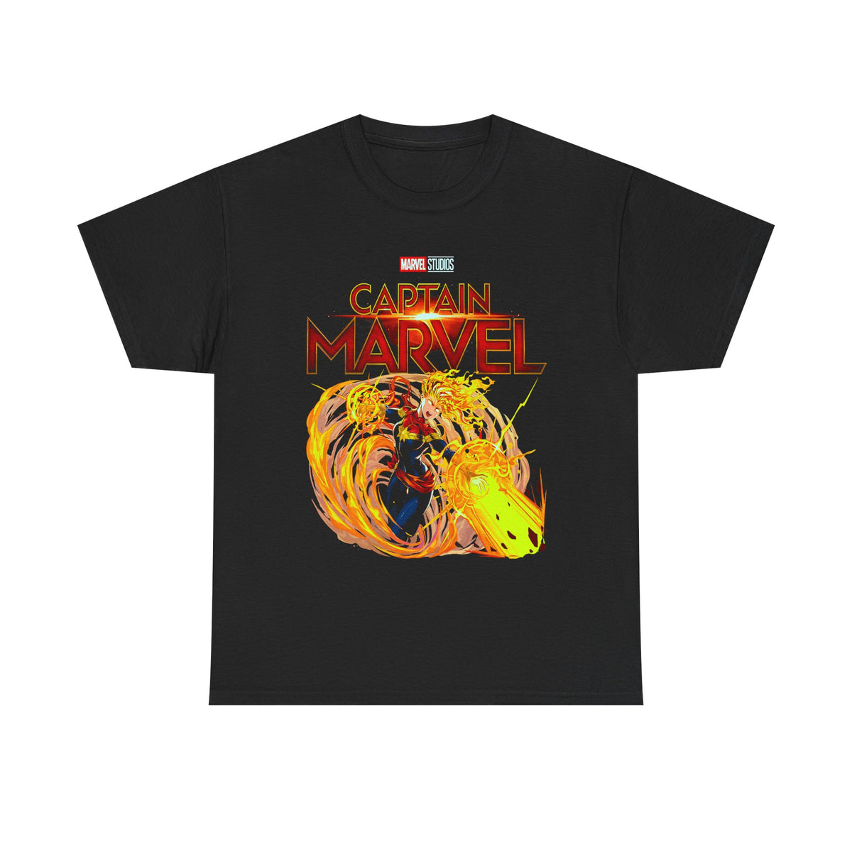 Captain Marvel Poster T-shirt