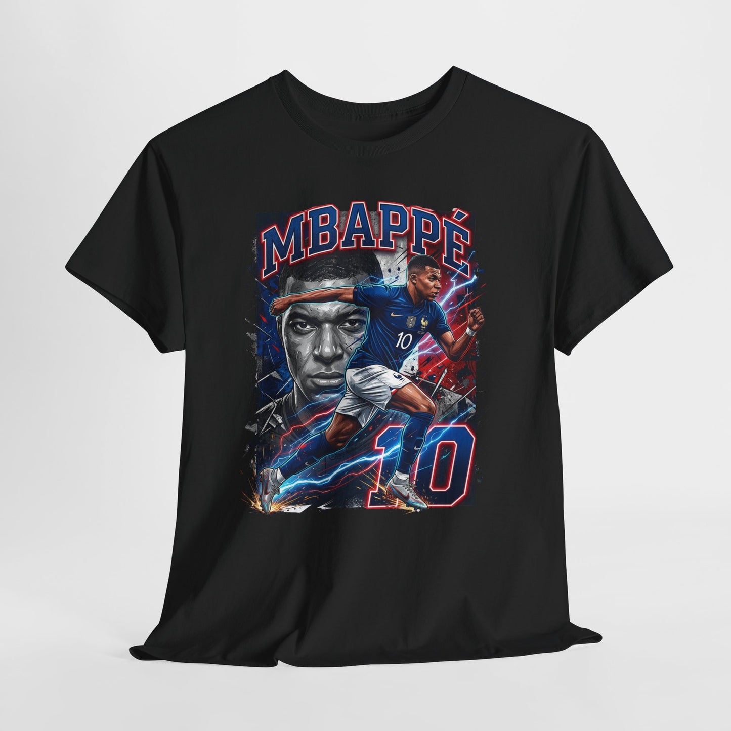 Mbappé #10 – French Lightning T-Shirt