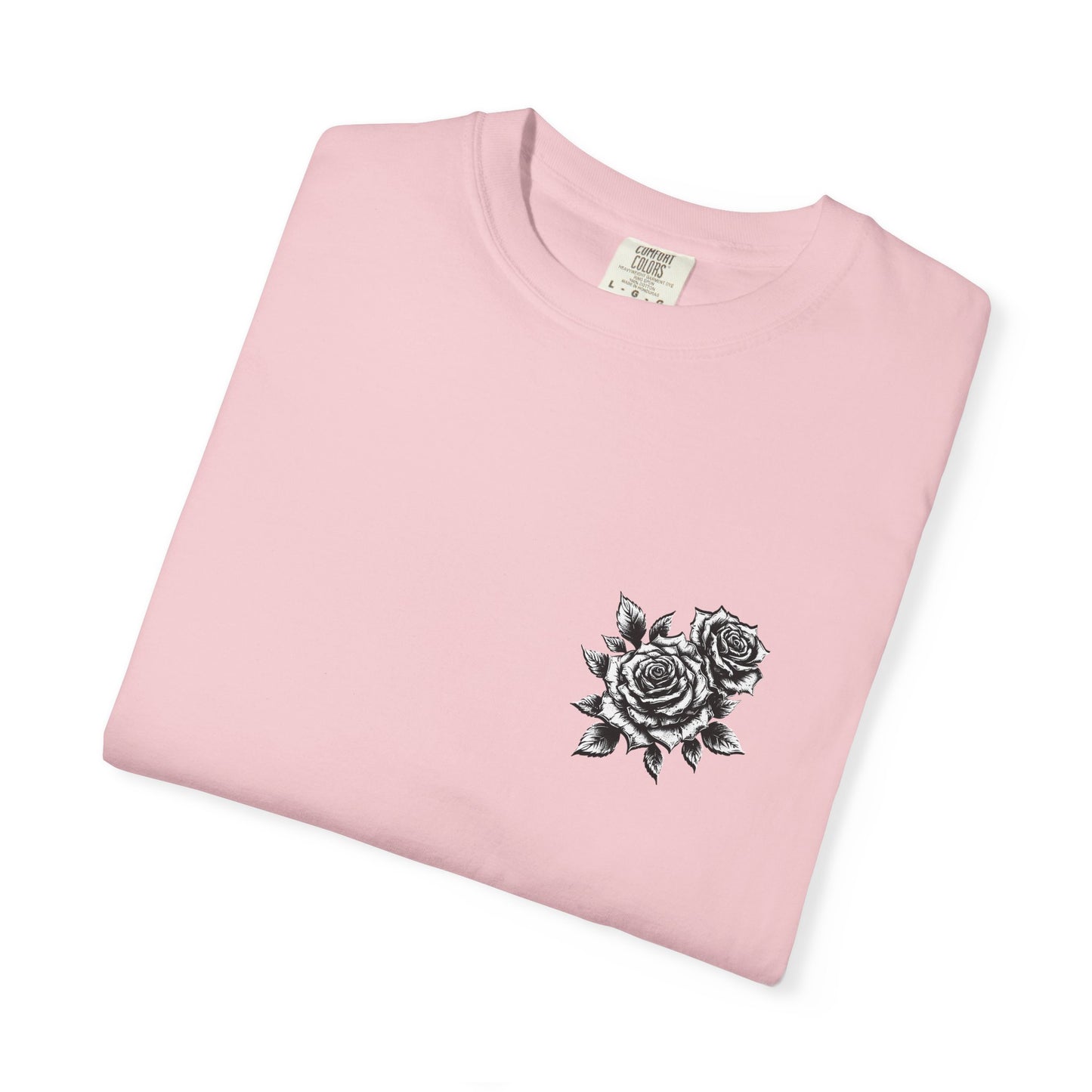 T-Shirt - Vintage Virgin Mary & Roses Graphic Tee