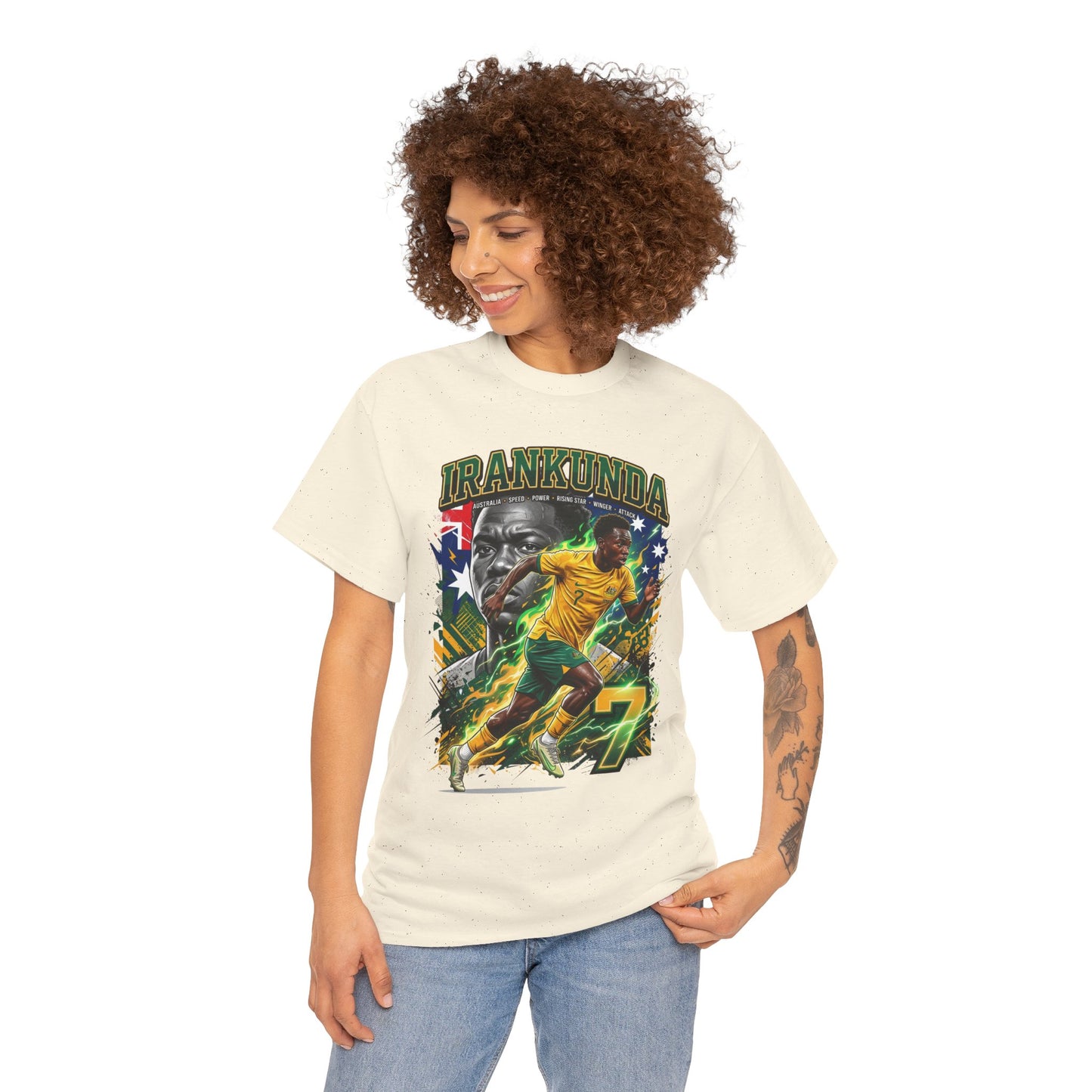 Irankunda #7 – Australian Rising Star T-Shirt