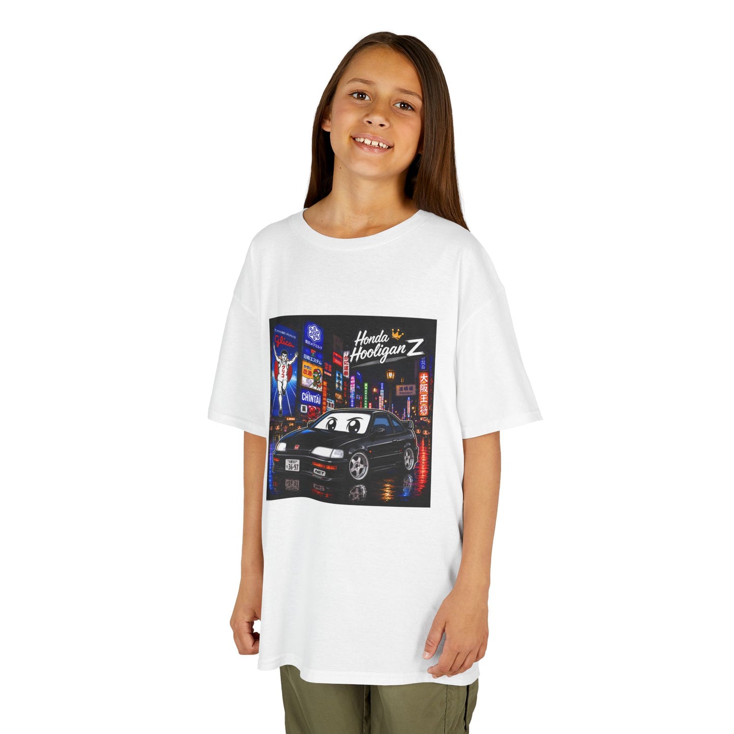 Kids Tee — Neon Night CRX Graphic