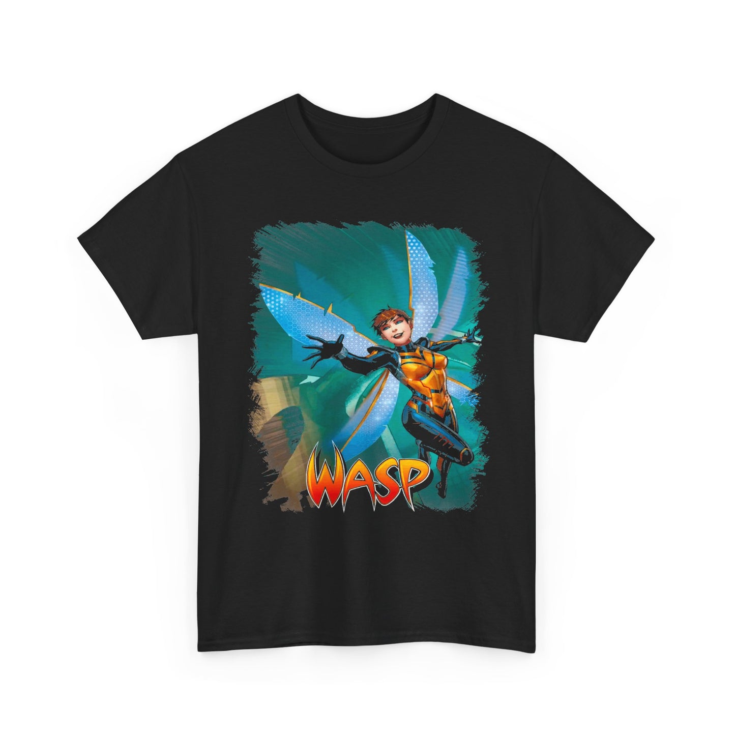 Wasp Graphic Tee — Vintage Comic-Style Superhero Shirt