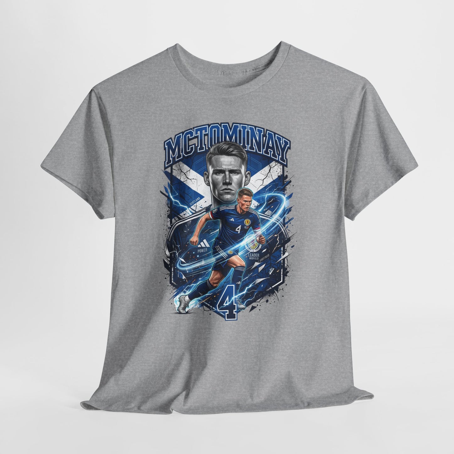 McTominay #4 – Scotland Midfield Warrior T-Shirt