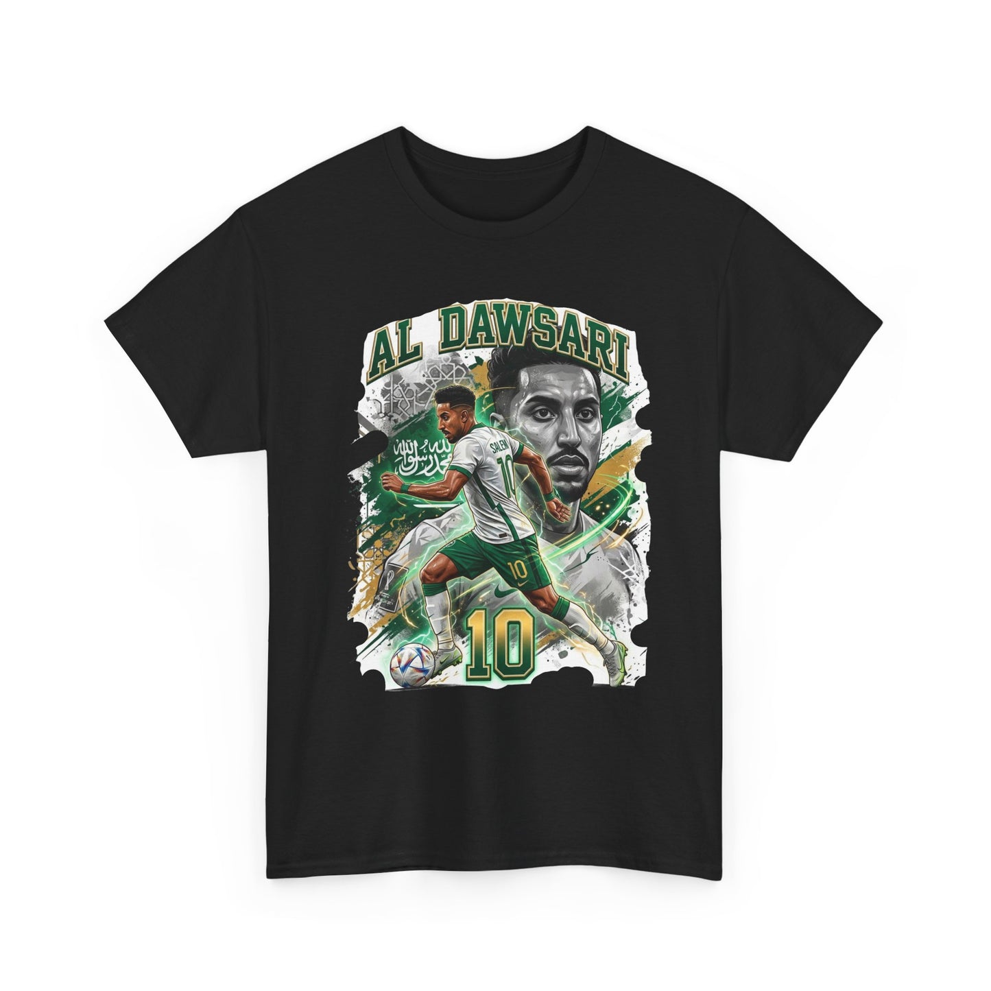 Al Dawsari #10 – Saudi Arabia Football Star T-Shirt