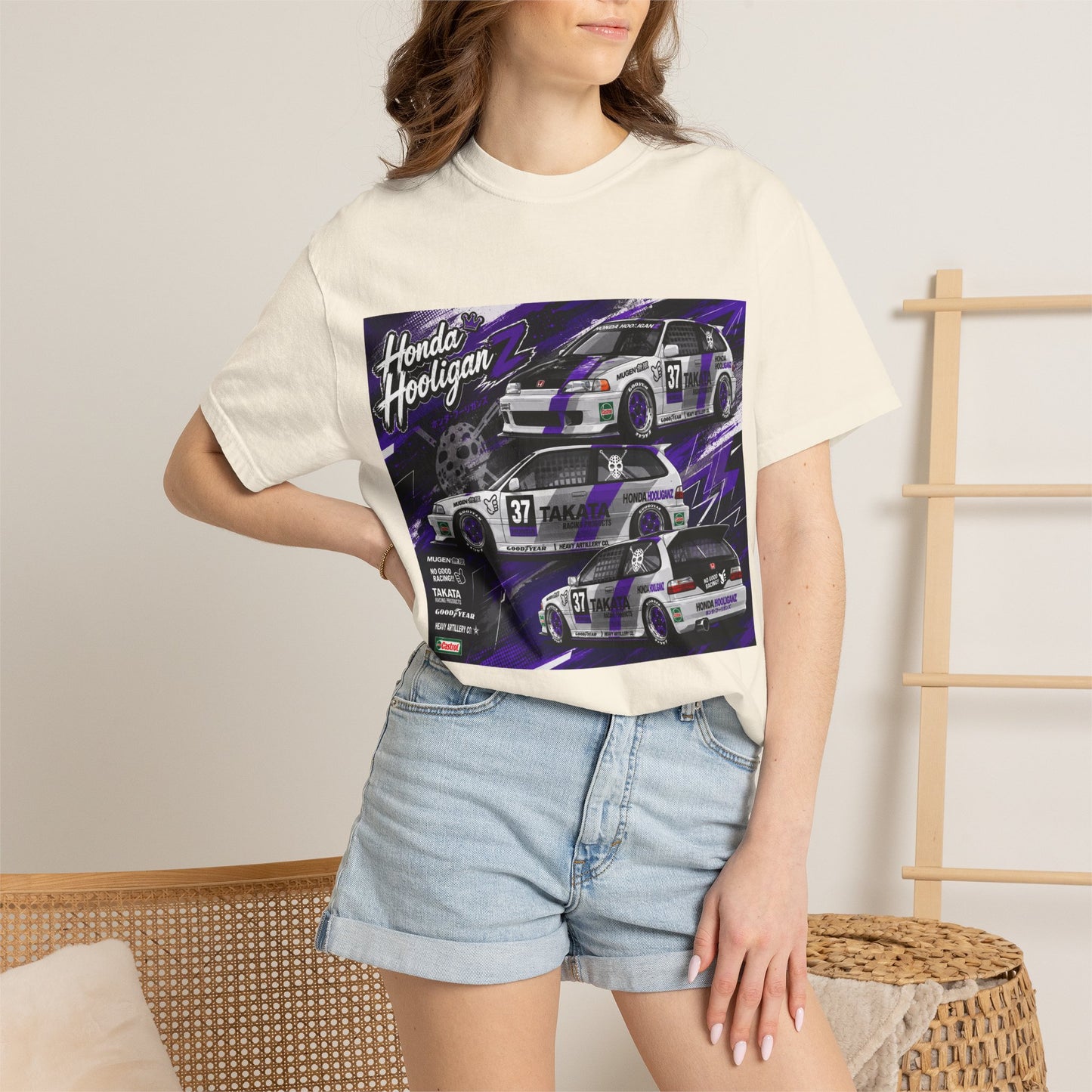 Honda HooliganZ: Purple Reign EF T‑Shirt