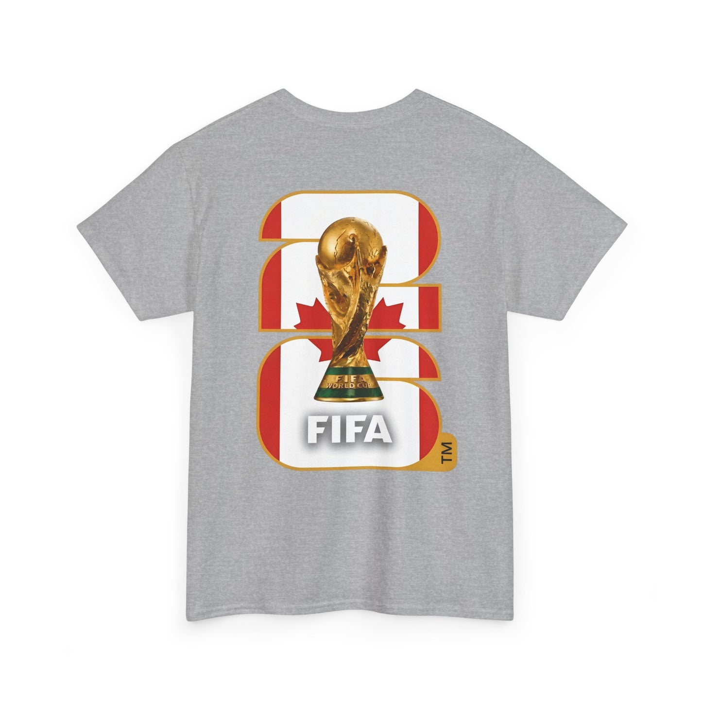 Canada 2026 FIFA World Cup Fan Edition – Front Crest & Championship Back Graphic T-Shirt