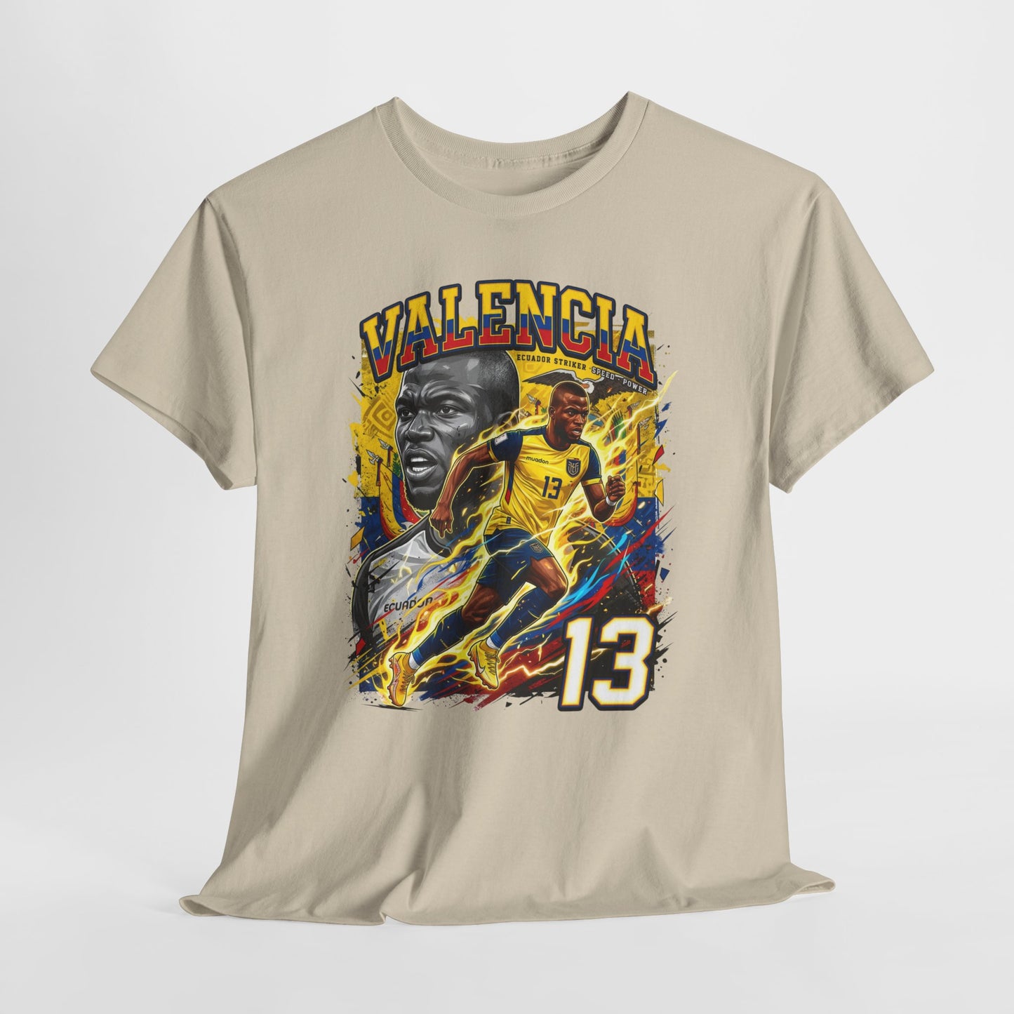 Valencia #13 – Ecuadorian Thunder T-Shirt