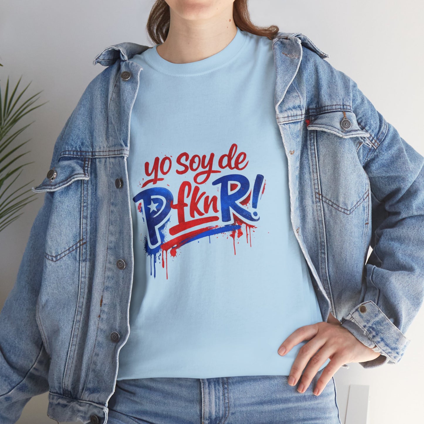 Yo Soy de P fkn R! Puerto Rico Graffiti Tee