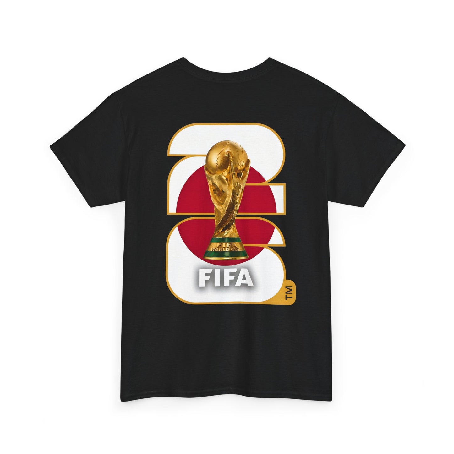 Japan 2026 FIFA World Cup Fan Edition – Front Crest & Championship Back Graphic T‑Shirt