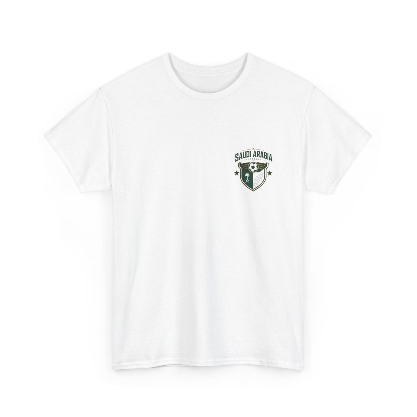 Saudi Arabia 2026 FIFA World Cup Fan Edition – Front Crest & Championship Back Graphic T‑Shirt