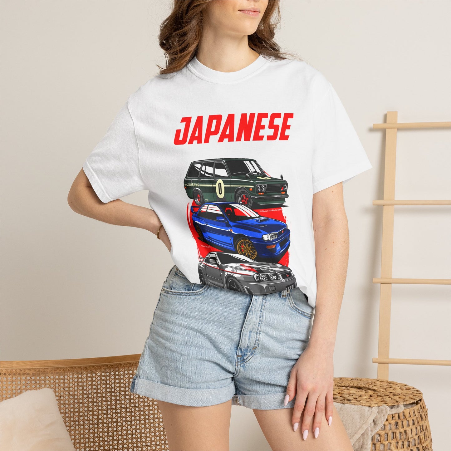 Japanese Automotive Evolution Through Three GenerationsT-shirt