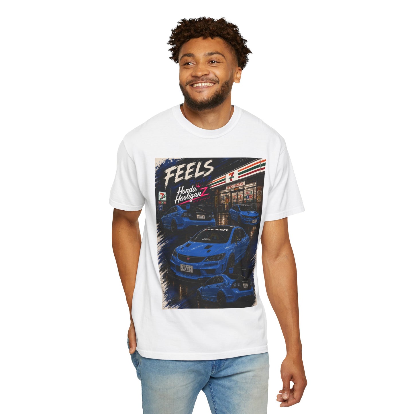 Feels Midnight Racing T-Shirt — Neon JDM Car Scene Shirt