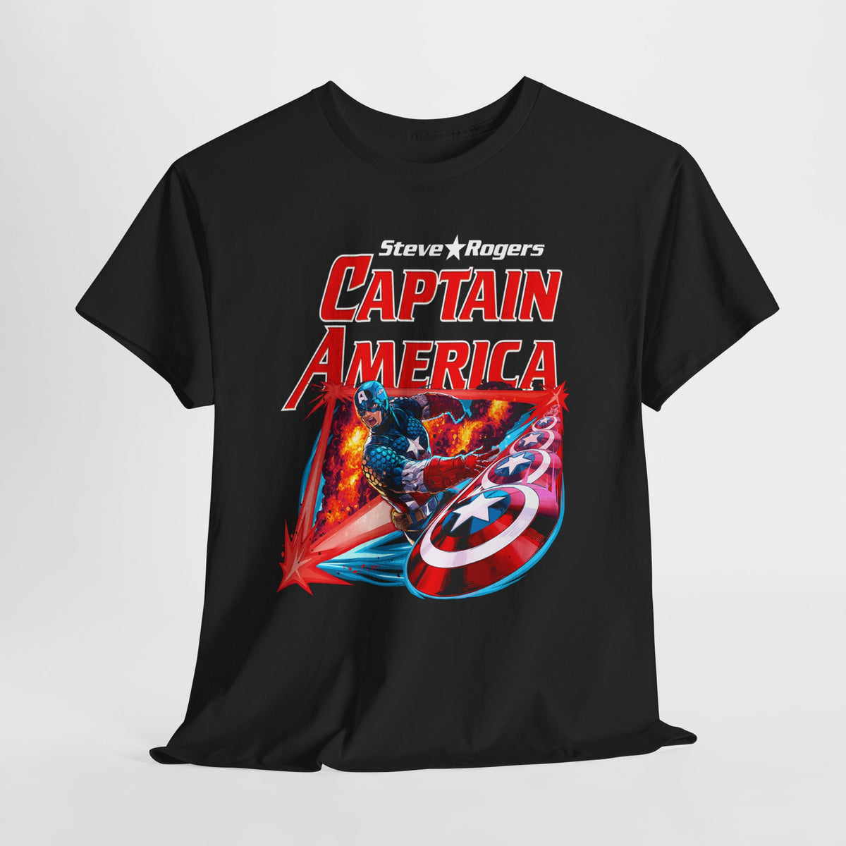 Steve Rogers Captain America T-shirt