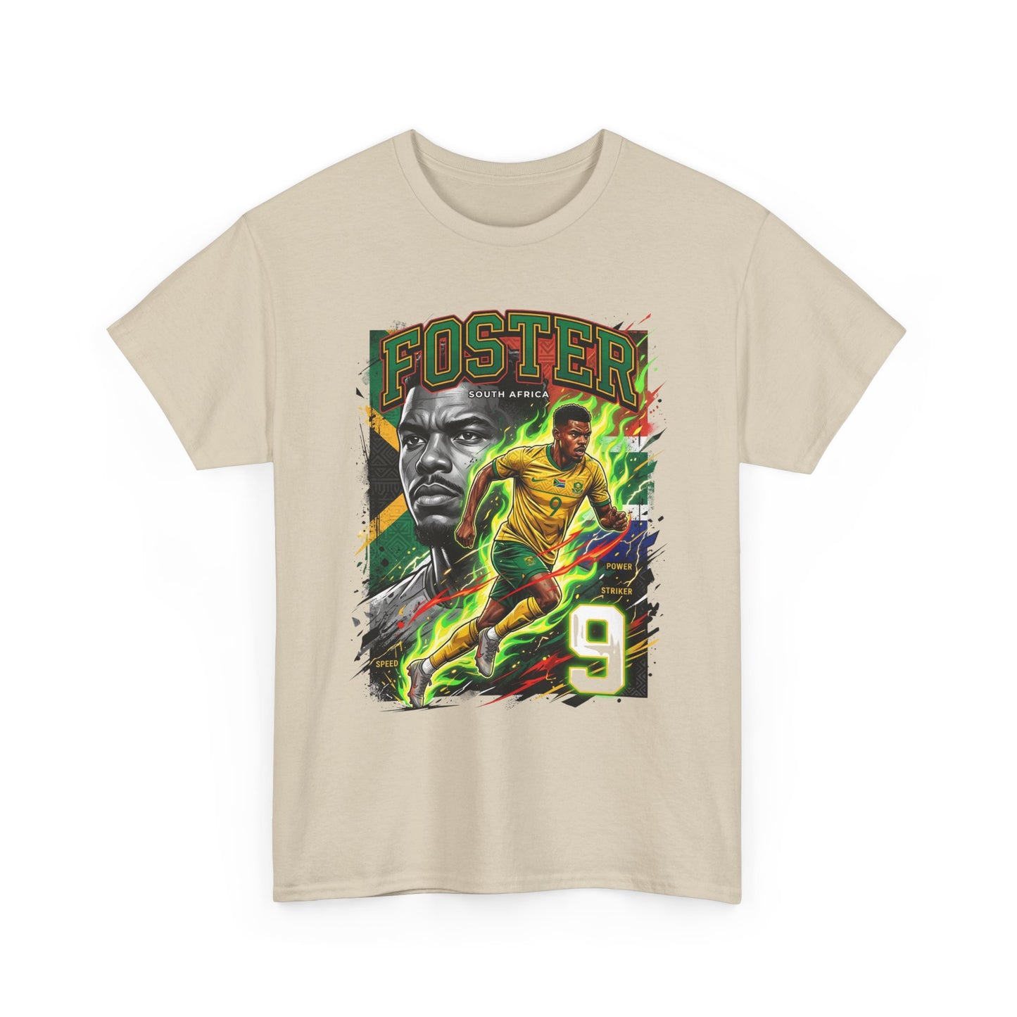 Foster #9 – South Africa Power Striker T-Shirt