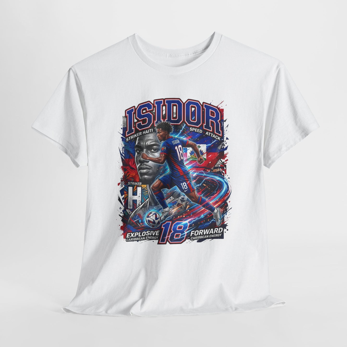 Isidor #18 – Haitian Hurricane T-Shirt