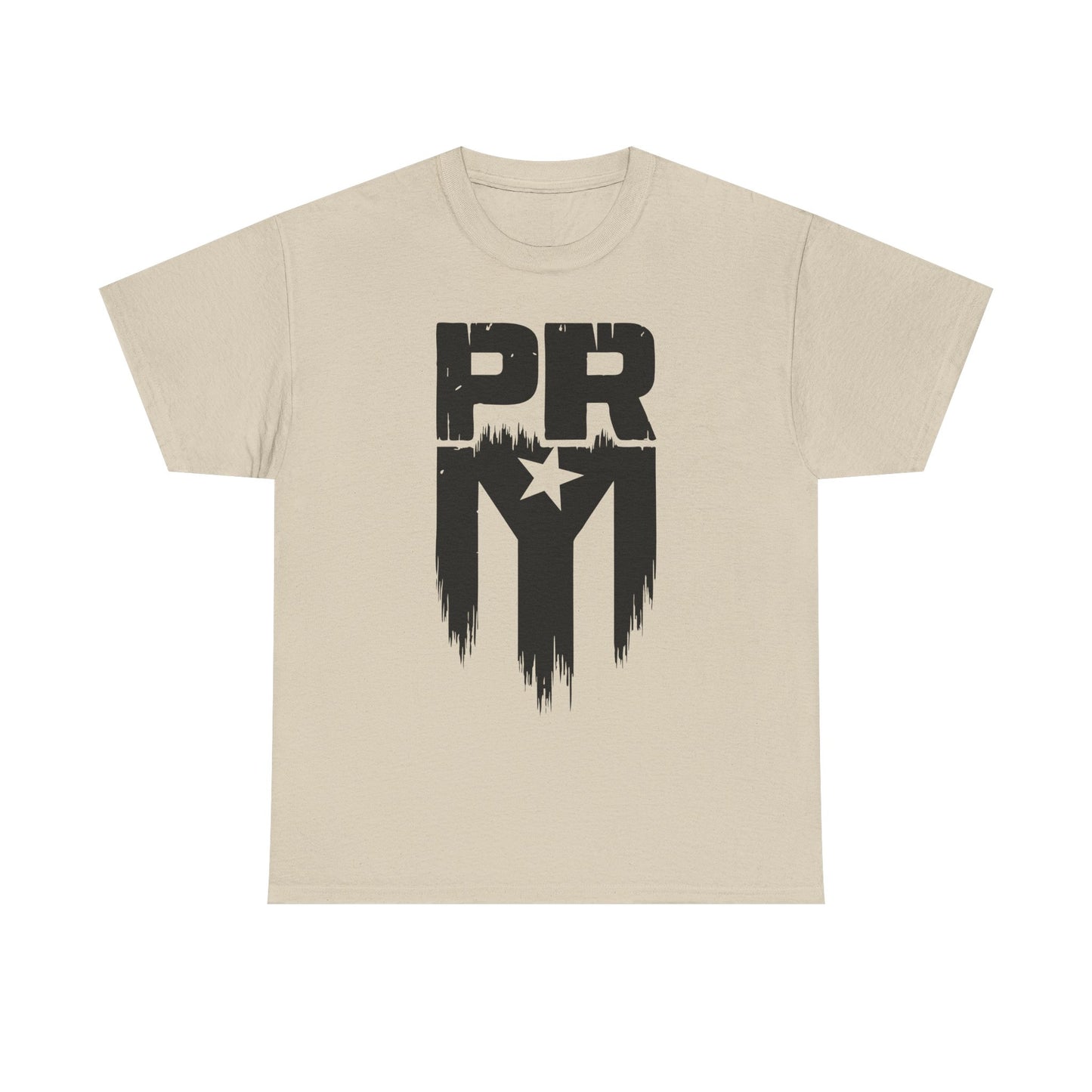 PR Mi Gente Puerto Rico Tee — Bold Black & White Boricua Pride