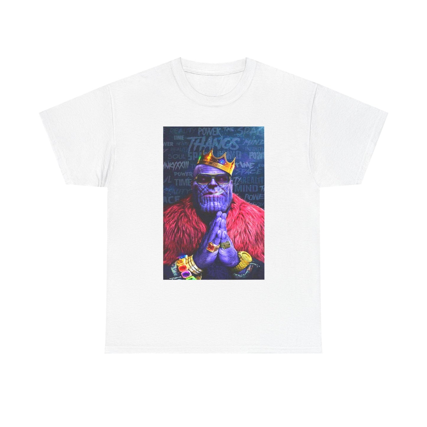 Thanos King Portrait T-Shirt — Urban Pop Art Graphic Tee