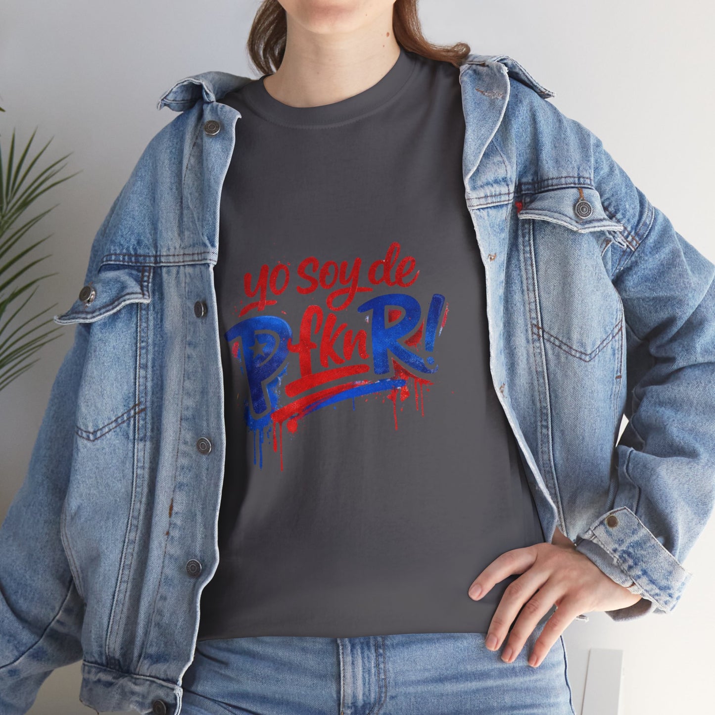 Yo Soy de P fkn R! Puerto Rico Graffiti Tee