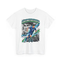Shomurodov #14 – Uzbekistan’s Dynamic Striker T-Shirt