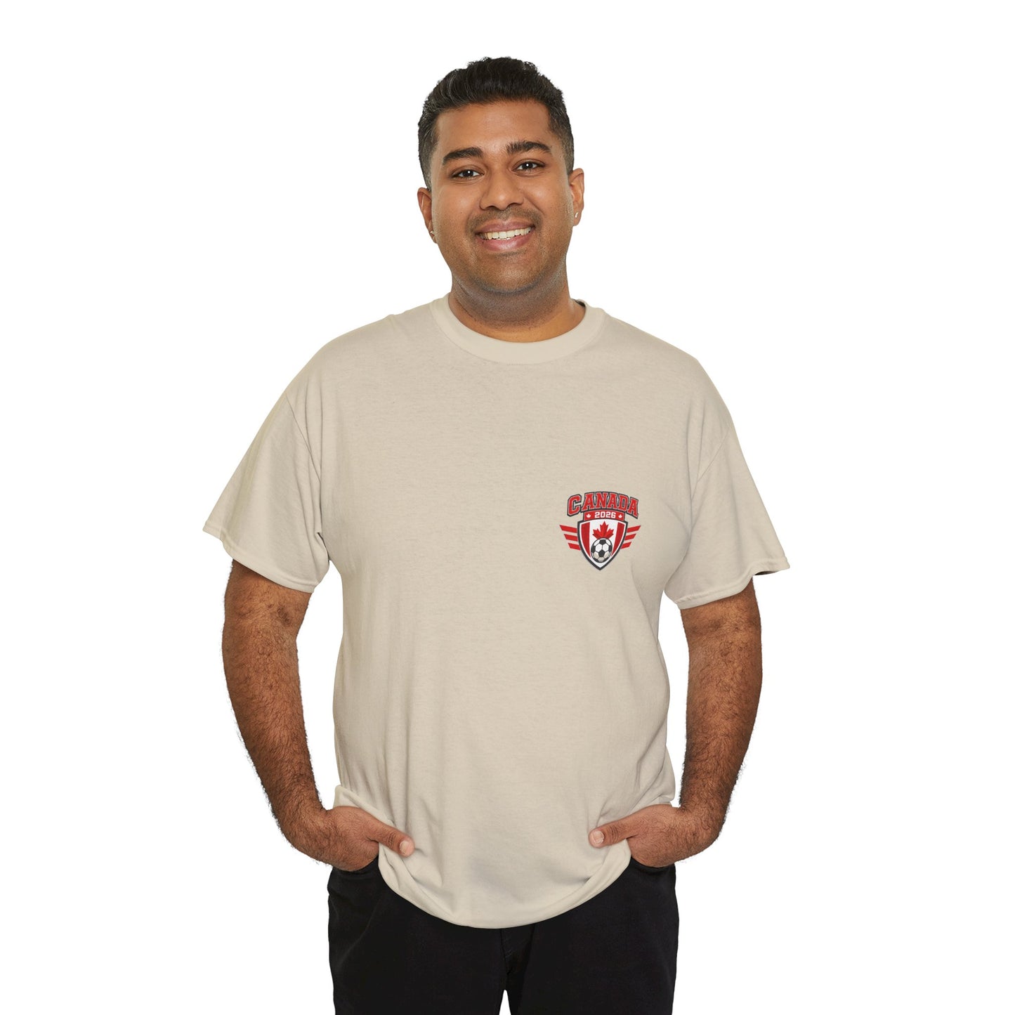 Canada 2026 FIFA World Cup Fan Edition – Front Crest & Championship Back Graphic T-Shirt