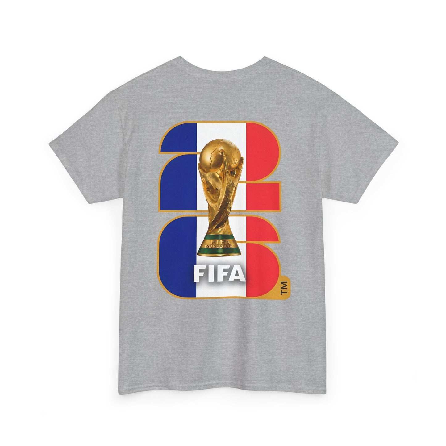 France 2026 FIFA World Cup Fan Edition – Front Crest & Championship Back Graphic T‑Shirt