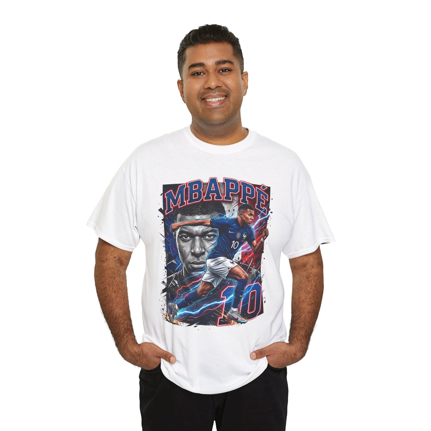 Mbappé #10 – French Lightning T-Shirt