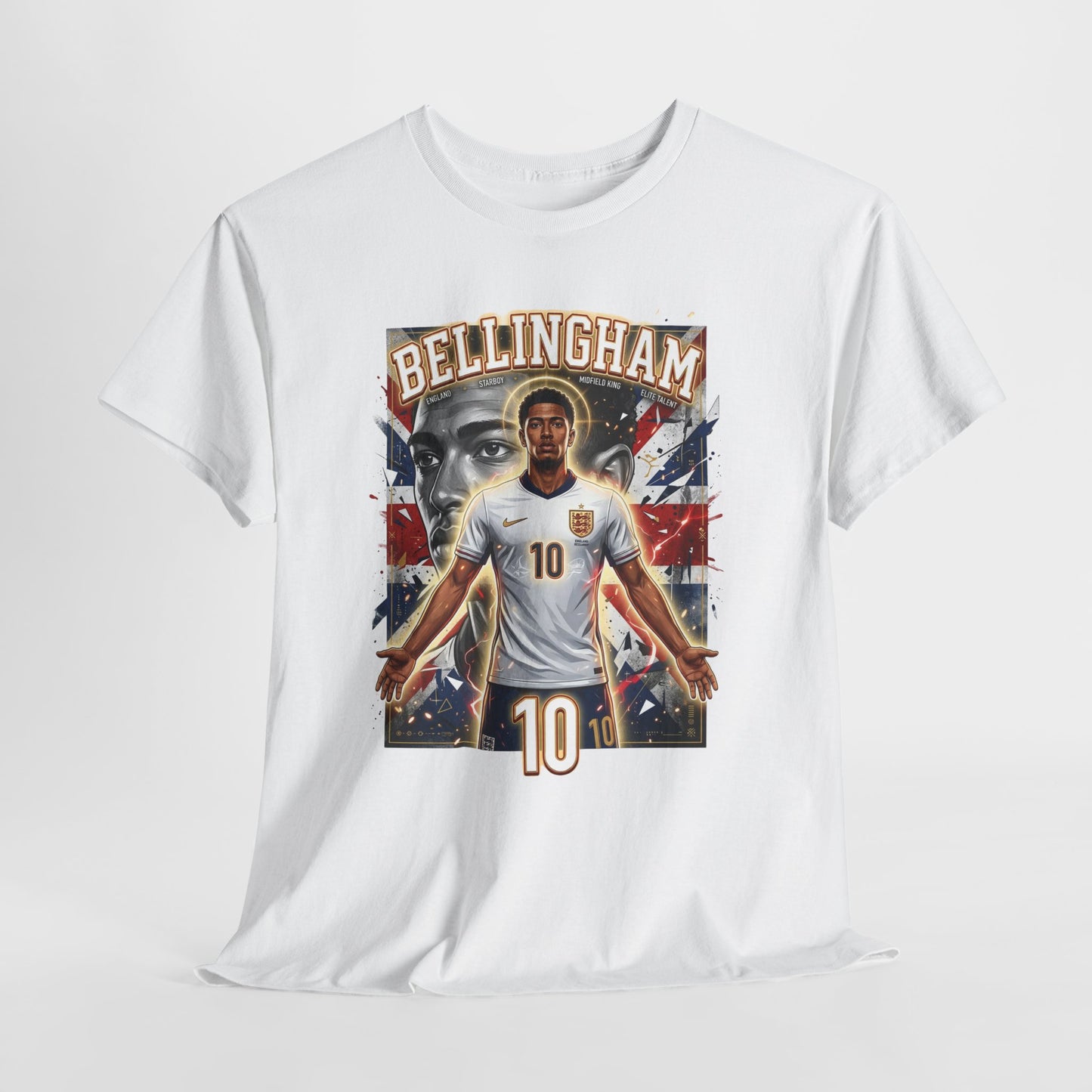 Bellingham #10 – England’s Golden Star T-Shirt