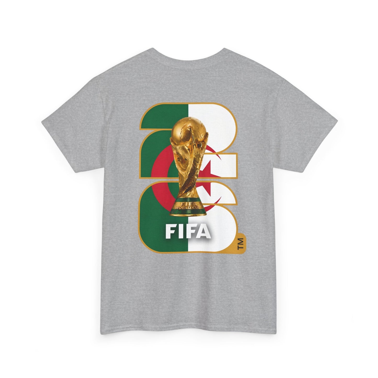 Algeria 2026 FIFA World Cup Fan Edition – Front Crest & Championship Back Graphic T-Shirt