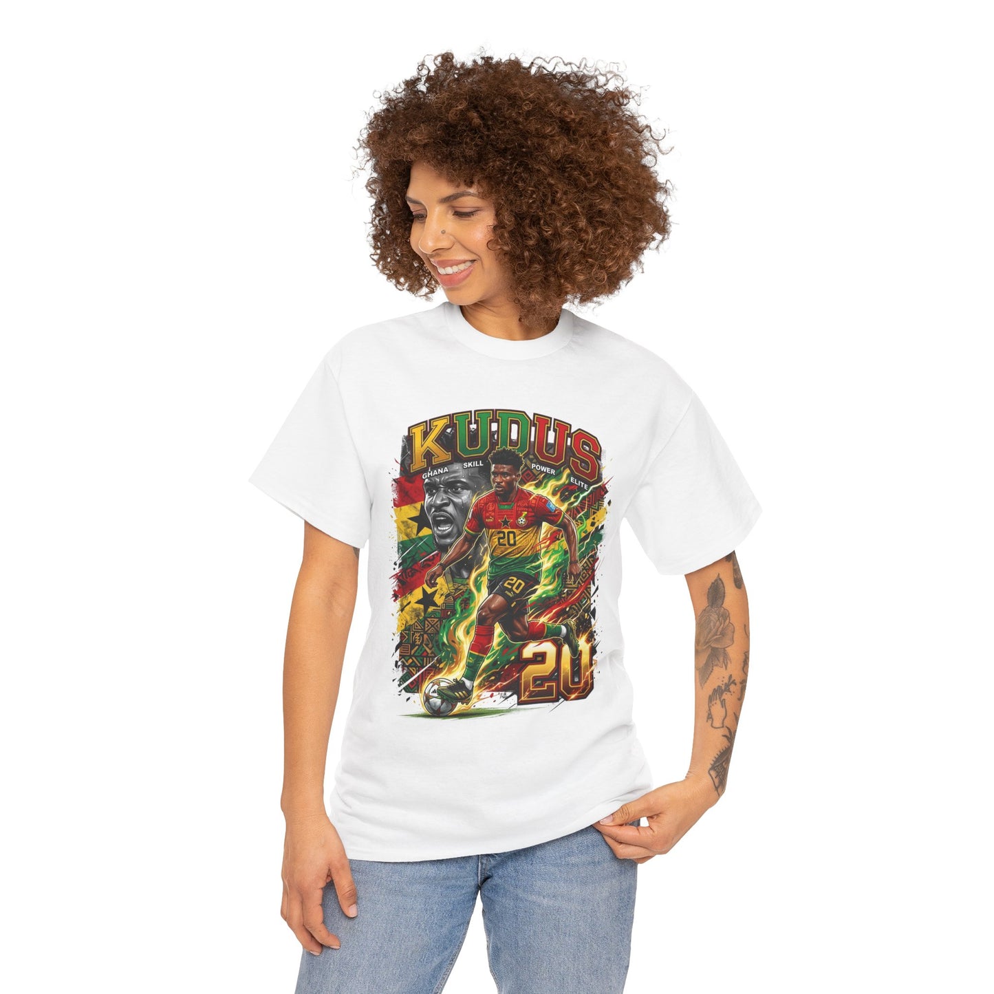 Kudus #20 – Ghana’s Elite Playmaker T-Shirt