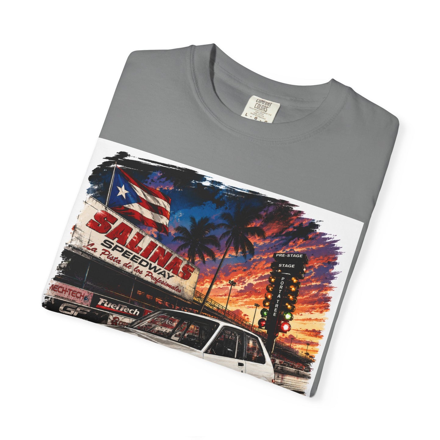 Vintage Starlet Drag T-Shirt — Puerto Rico Sunset Drag Graphic