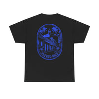 Puerto Rico Streets Tee — Handwritten Logo & Old San Juan Back Illustration