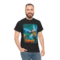 Wasp Graphic Tee — Vintage Comic-Style Superhero Shirt