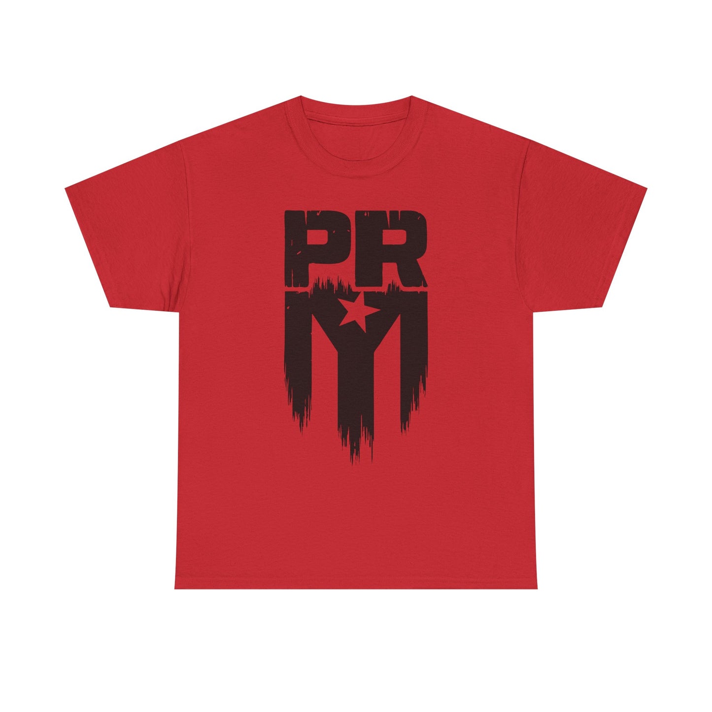 PR Mi Gente Puerto Rico Tee — Bold Black & White Boricua Pride